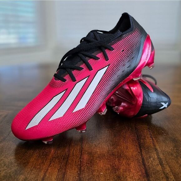 Adidas X Speedportal.1 AG/FG Soccer Cleats Shoes Women's 7 Pink Black Messi New - Picture 2 of 10